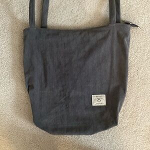 Corduroy tote bag